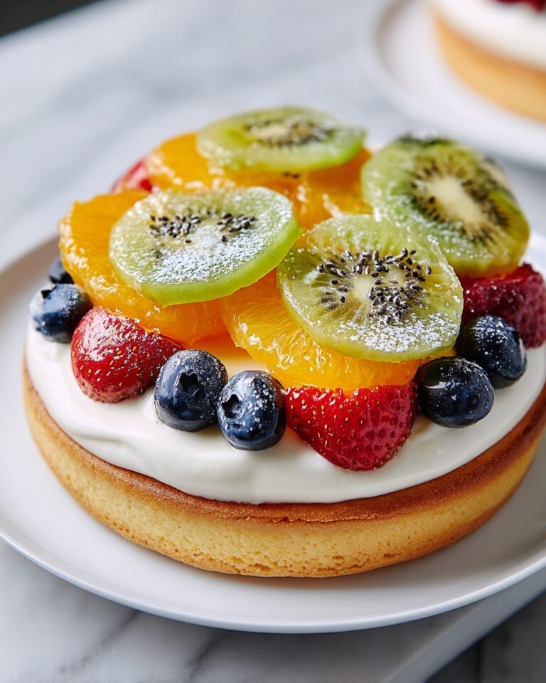 Healthy Bagel Fruit Pizzas for Kids Recipe