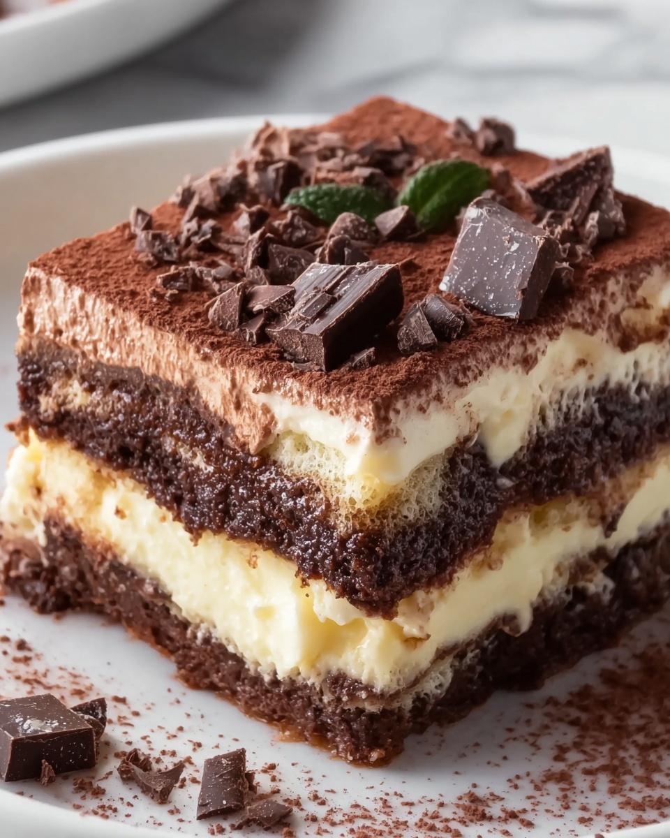 Chocolate Lasagna Recipe - Recipe Image