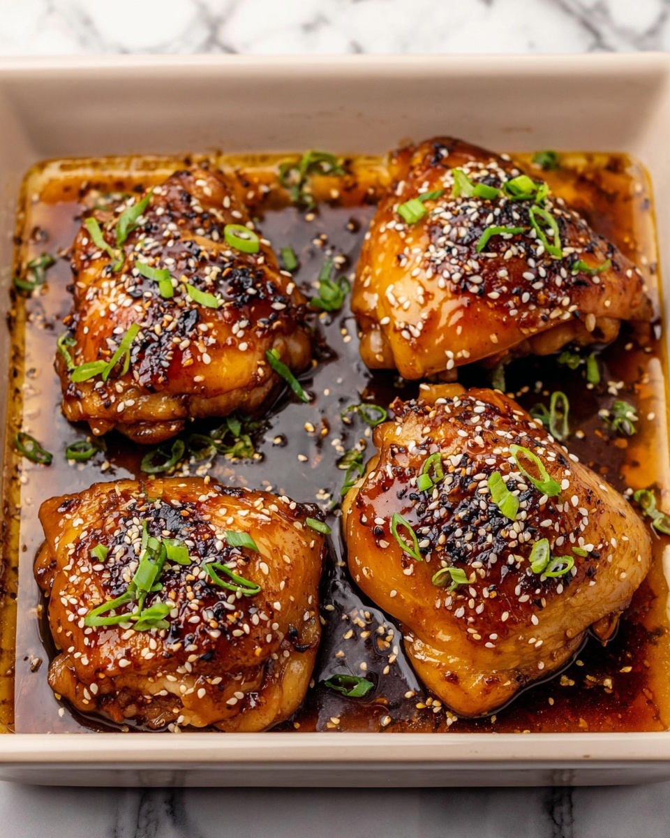 Boneless Skinless Chicken Thighs with Teriyaki Marinade Recipe - Recipe Image