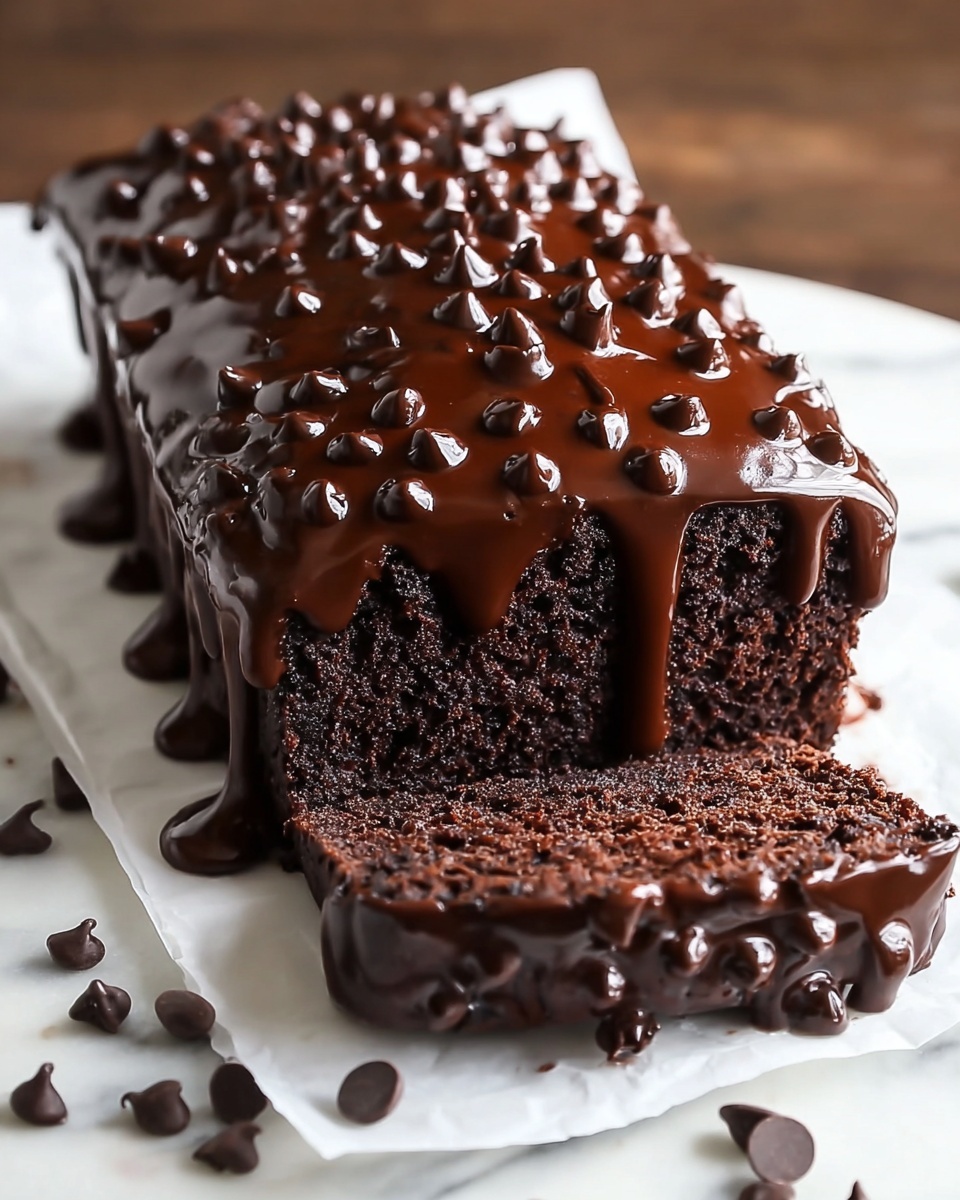 Hot Fudge Brownie Bread Recipe - Recipe Image