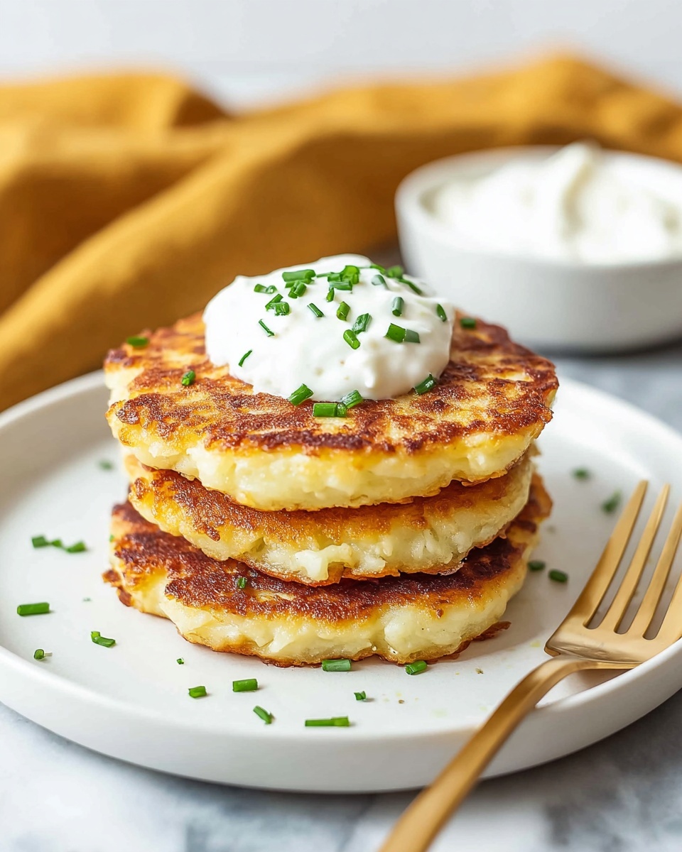 Crispy Easy Potato Pancakes Recipe - Recipe Image