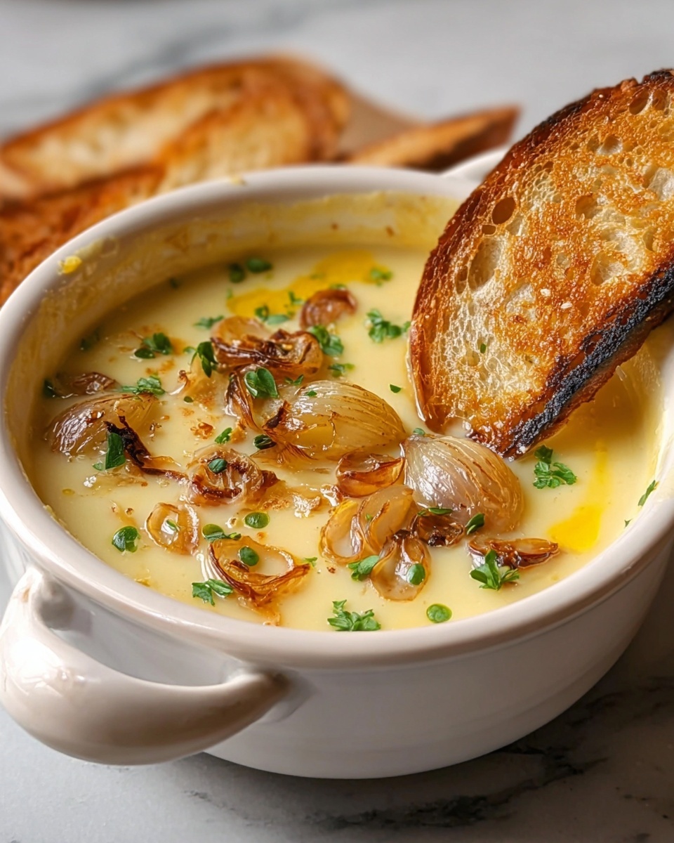 Country French Garlic Soup Recipe - Recipe Image
