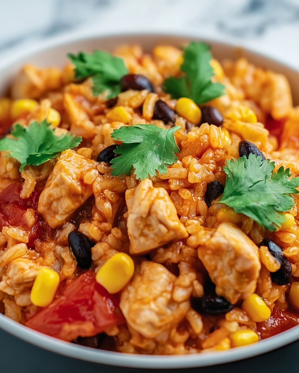 Mexican Chicken Rice Bake Recipe - Recipe Image