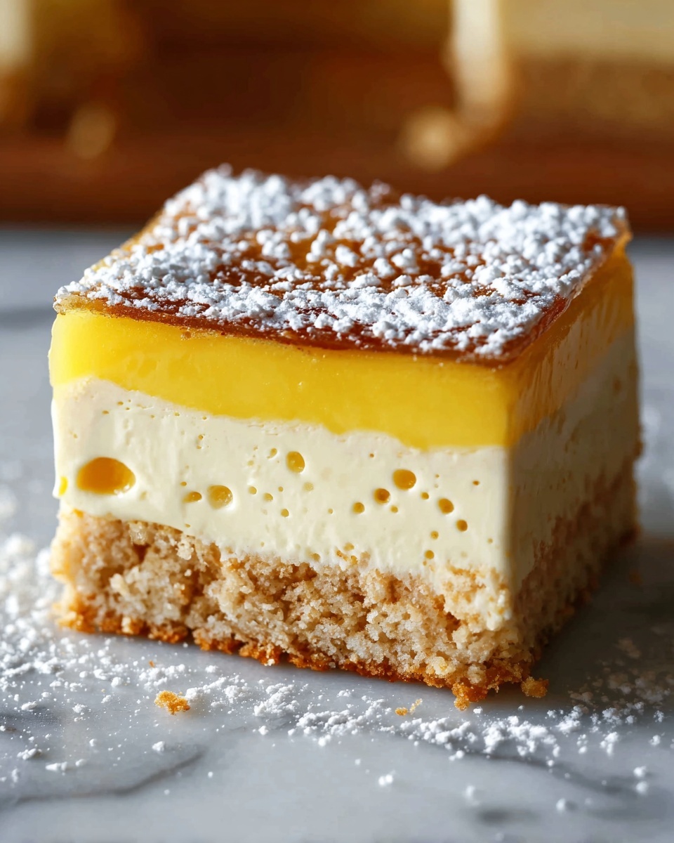 No-Bake Custard Slice Recipe - Recipe Image