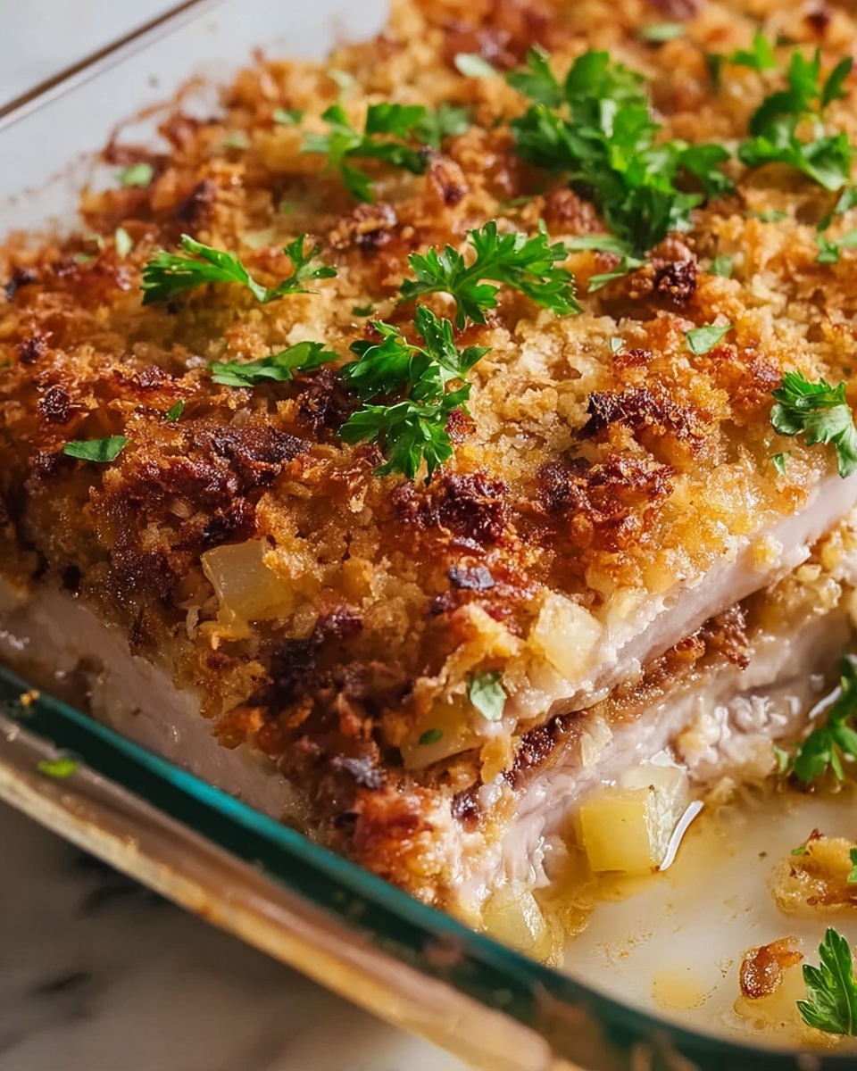 Chicken and Stuffing Casserole Recipe - Recipe Image