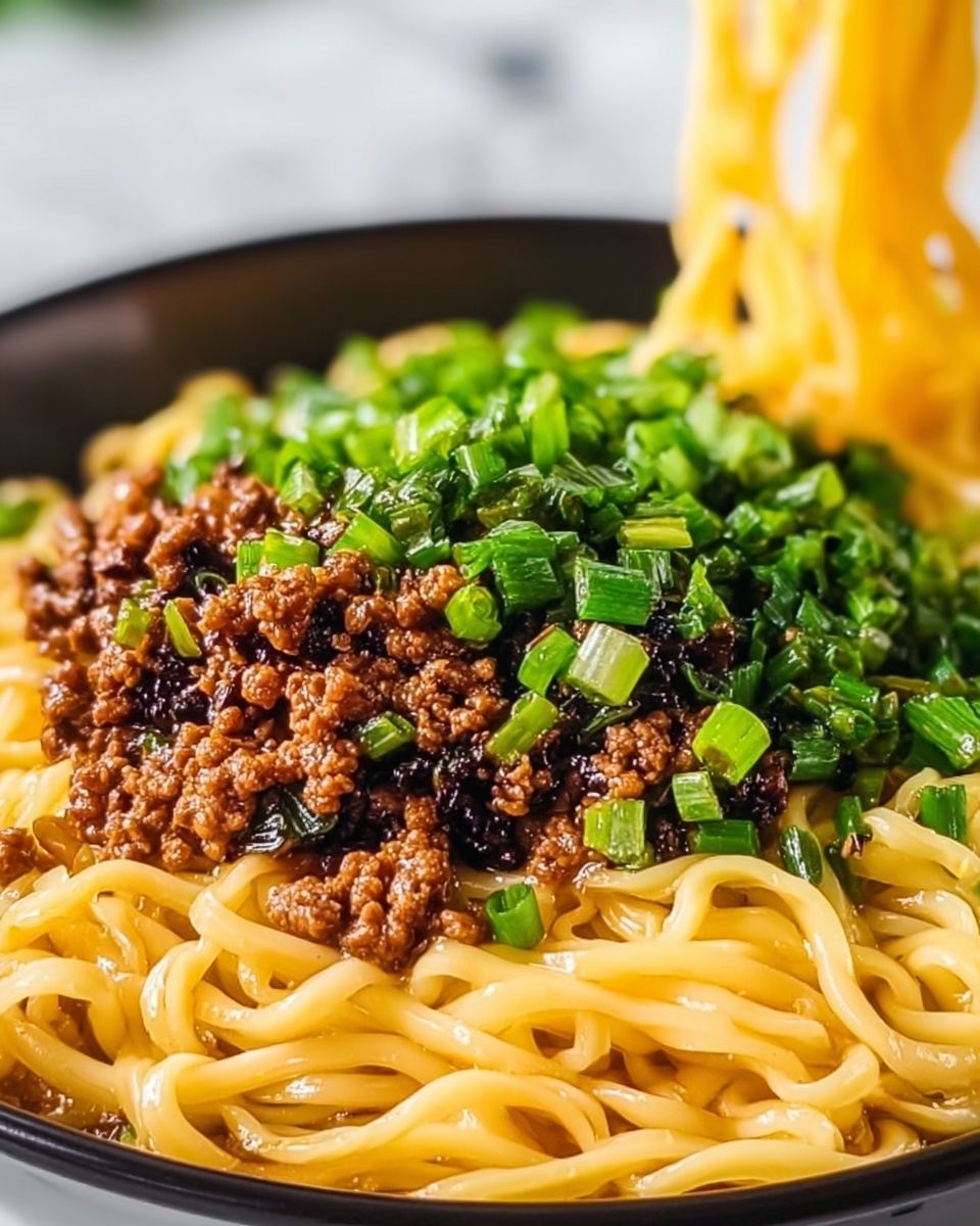 Addictive Dan Dan Noodles Recipe - Recipe Image