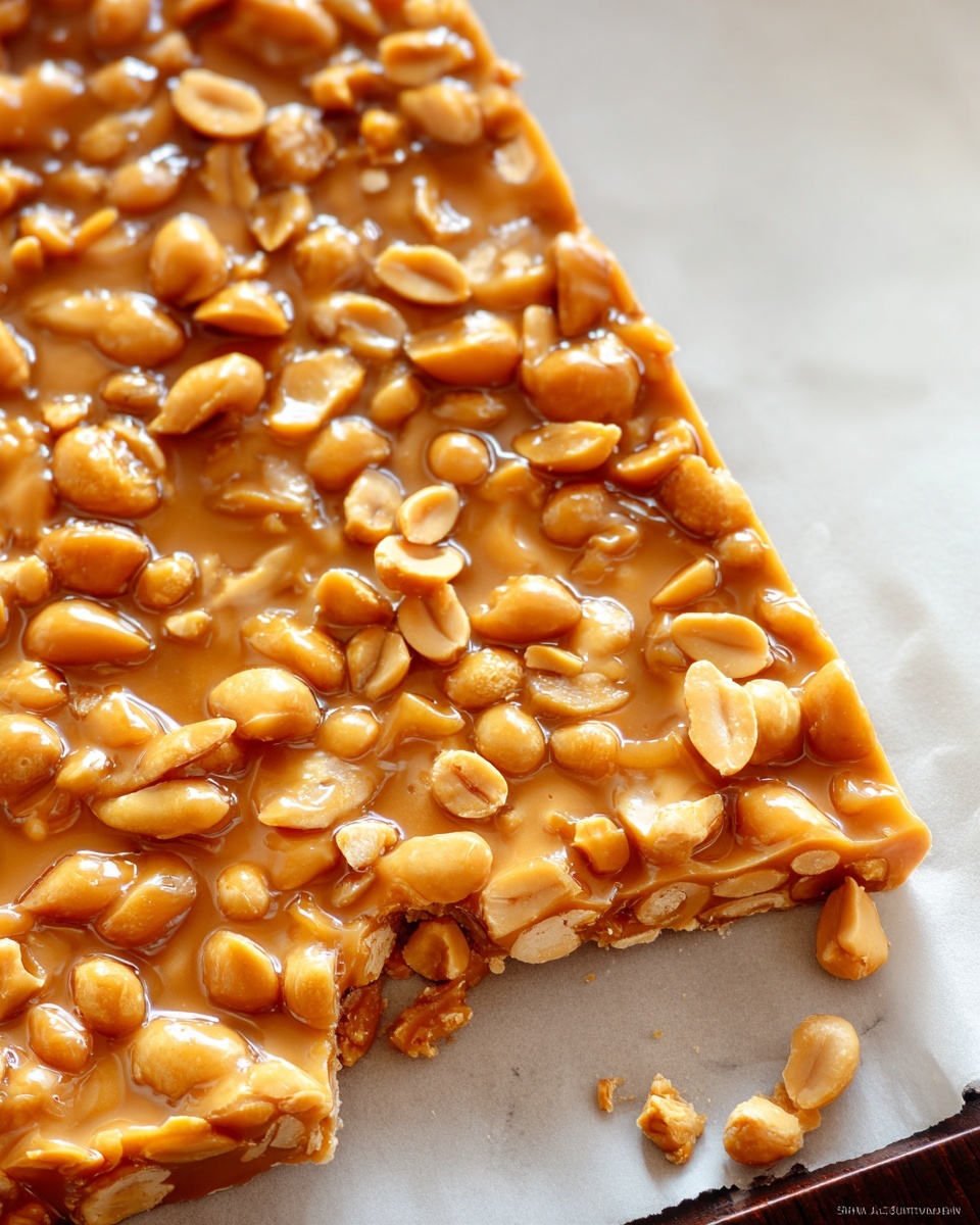 Homemade Peanut Brittle Recipe - Recipe Image