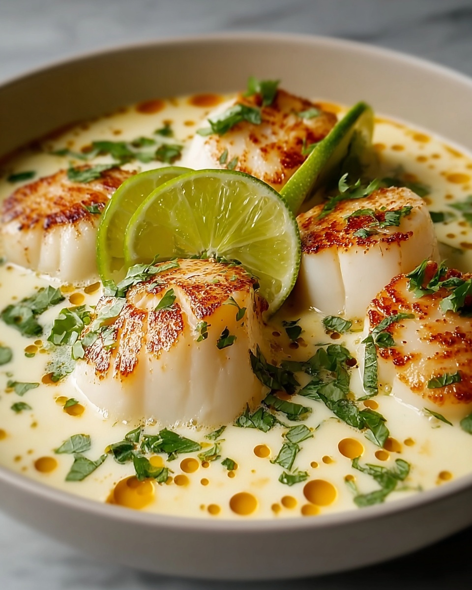 Coconut Lime Fish Soup Recipe - Recipe Image
