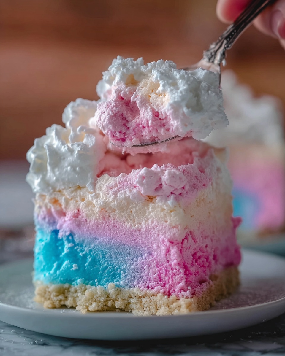 Cotton Candy Cheesecake Recipe - Recipe Image