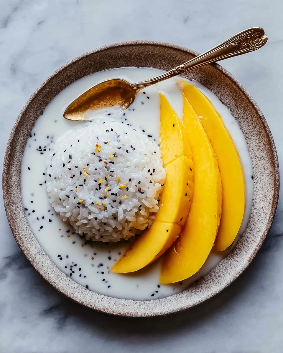 Mango Sticky Rice Recipe - Recipe Image