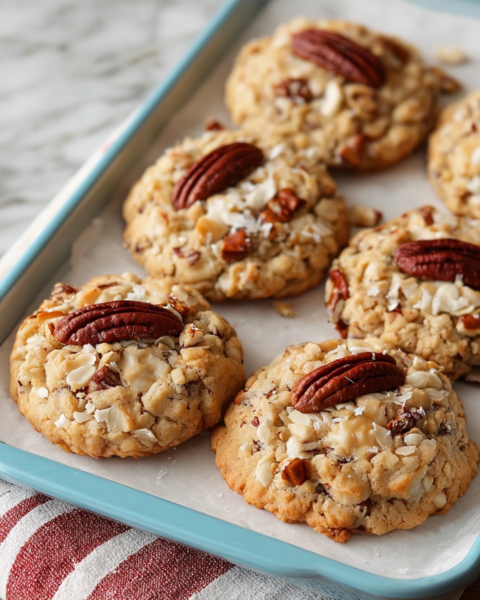 Perfect Coconut Cookies with Pecans Recipe - Recipe Image