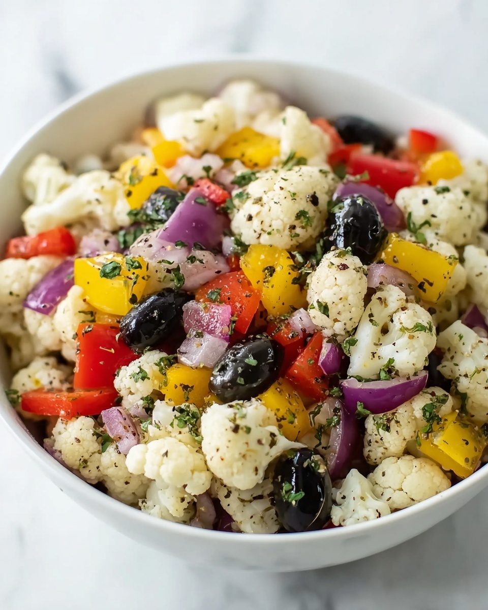 Marinated Cauliflower Salad Recipe - Recipe Image