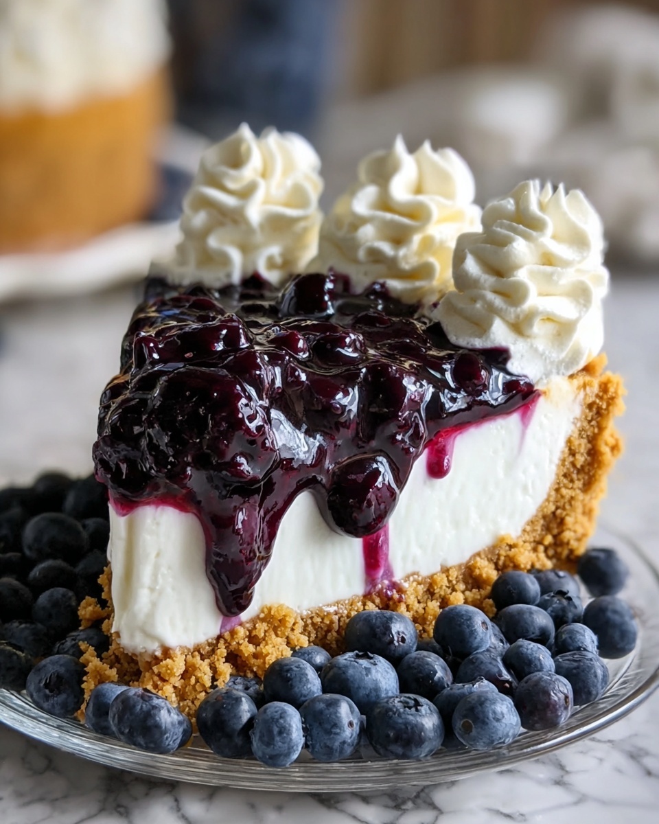 Blueberry Cream Cheese Pie Recipe - Recipe Image