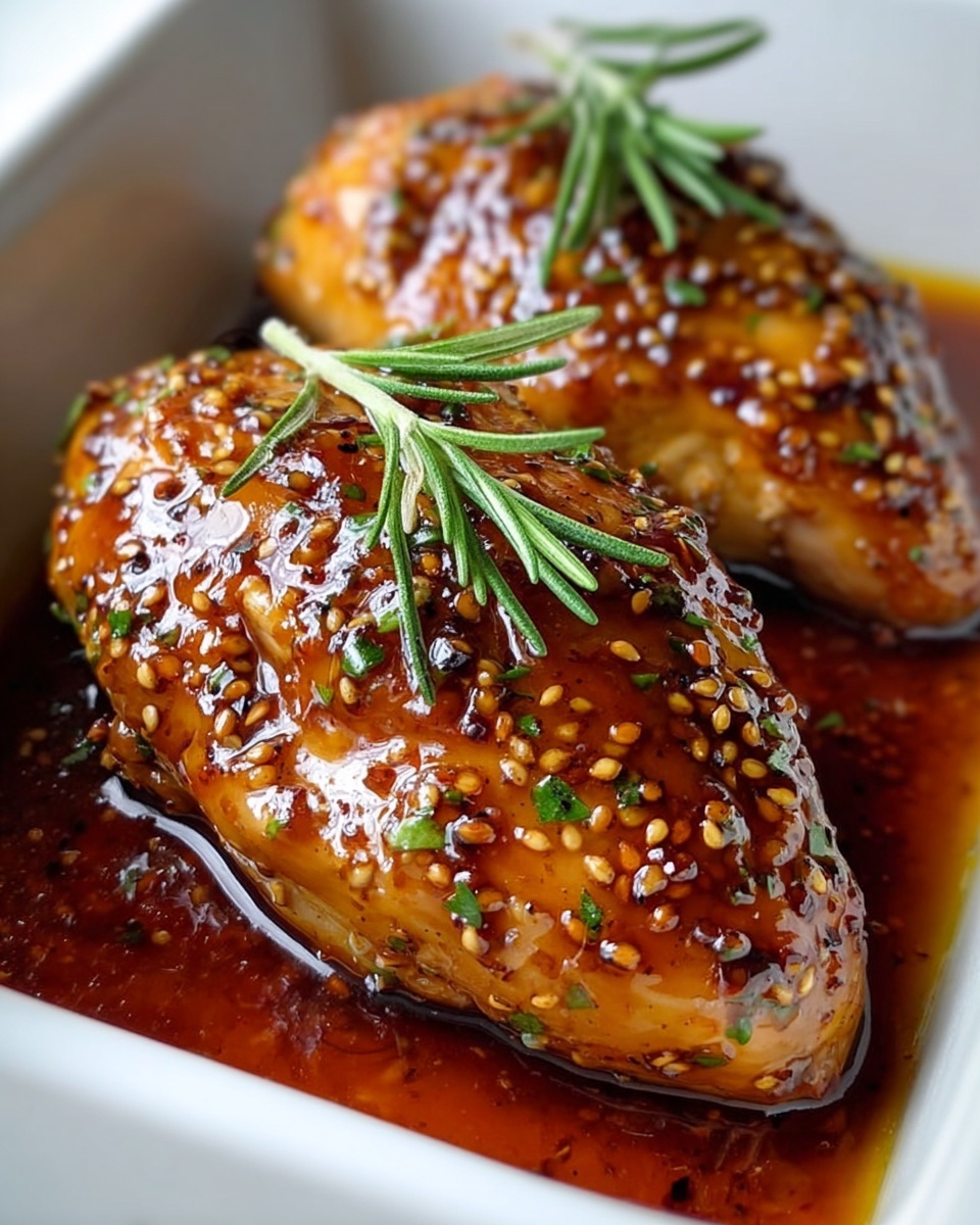 Honey Dijon Rosemary Baked Chicken Recipe - Recipe Image