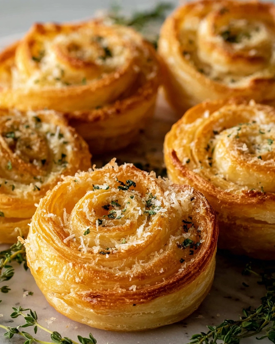 Garlic Parmesan Herb Cruffins Recipe - Recipe Image