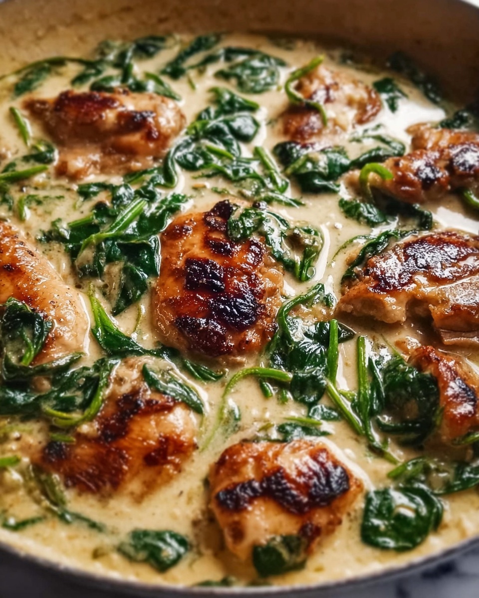 Creamy Chicken Florentine Recipe - Recipe Image