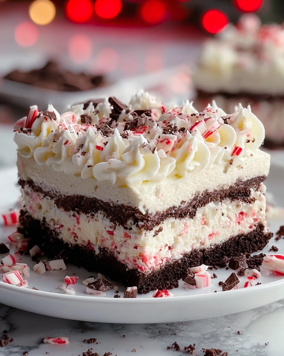 Chocolate Peppermint Lasagna Recipe - Recipe Image