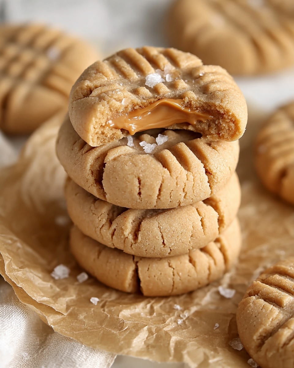 The BEST Soft and Chewy Peanut Butter Cookies Recipe - Recipe Image