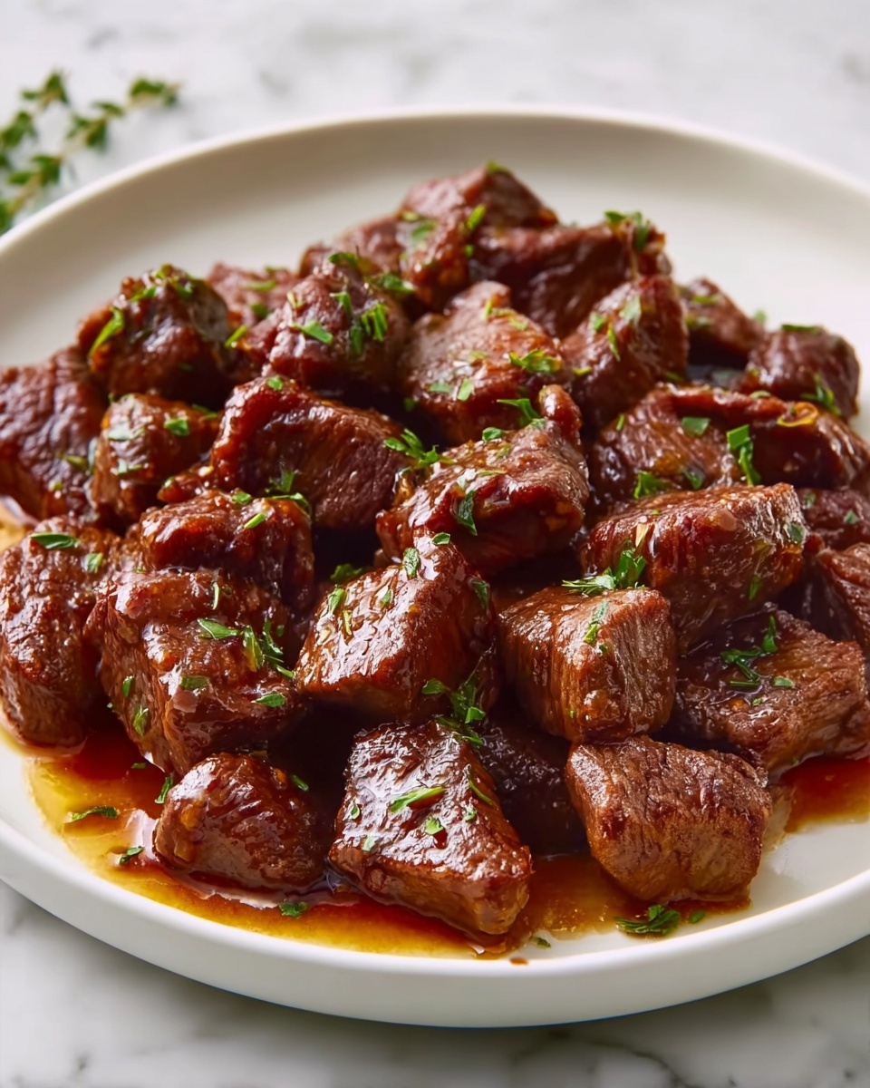 Slow Cooker Steak Bites Recipe - Recipe Image