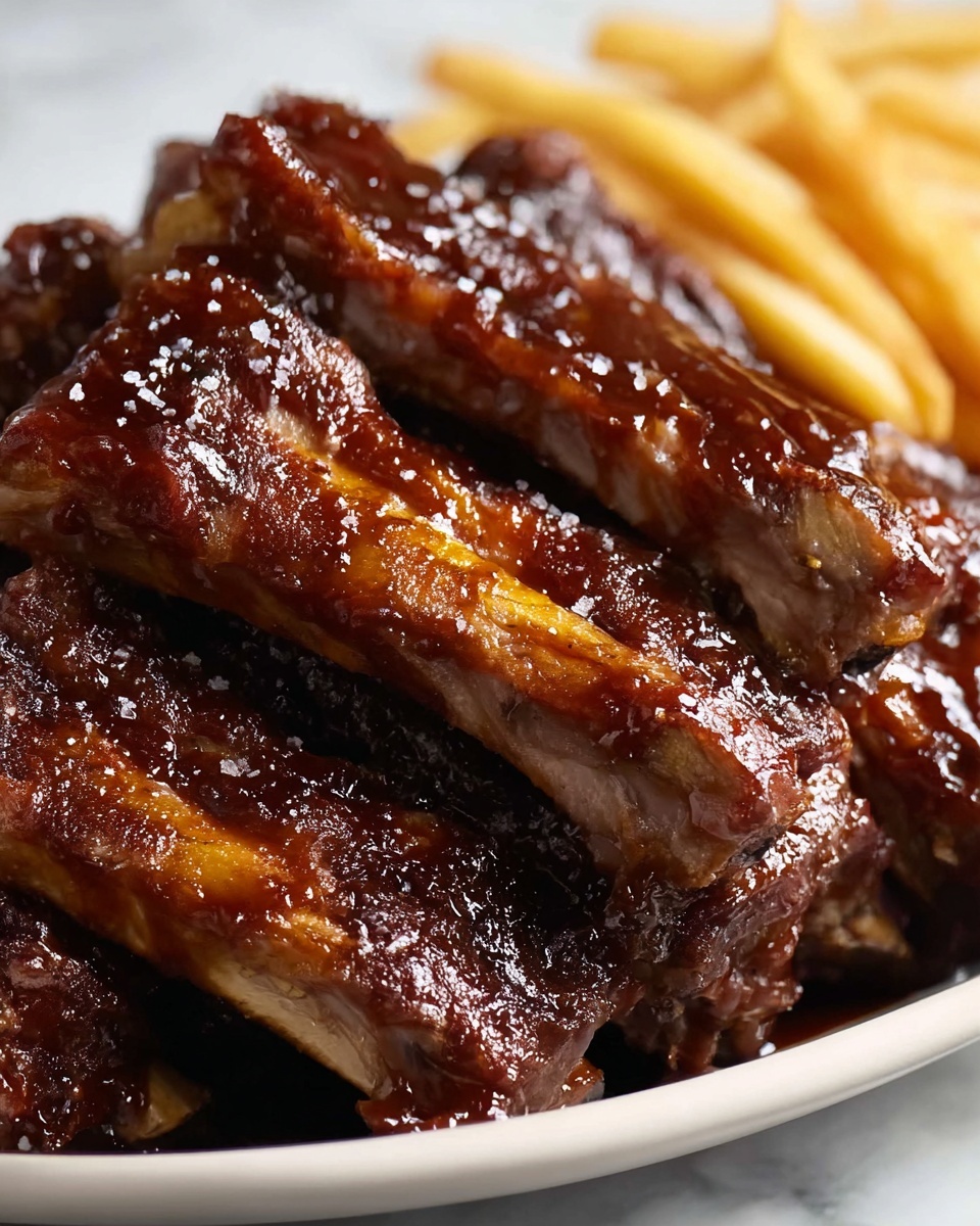 Dr Pepper Glazed Baby Back Ribs Recipe - Recipe Image