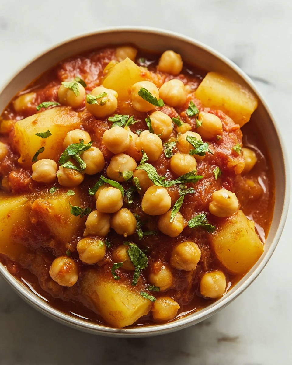 Chickpea & Potato Curry Recipe - Recipe Image