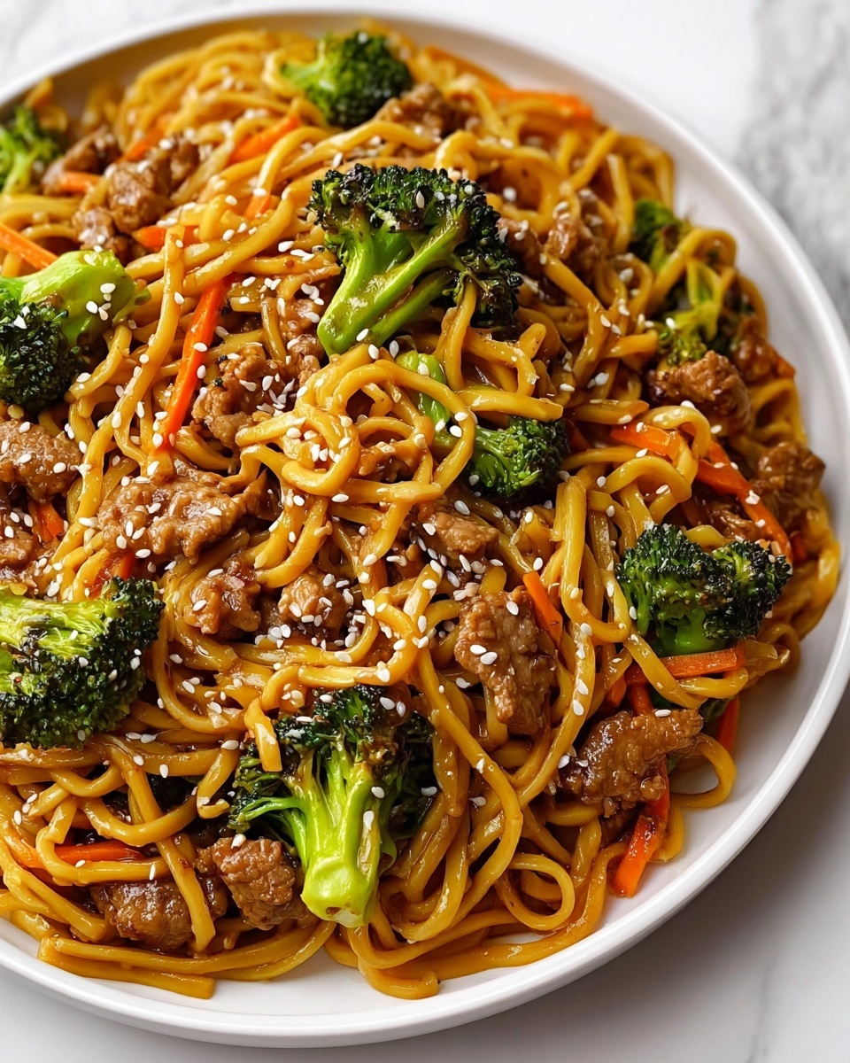 Savory Chicken Ramen Stir Fry Recipe - Recipe Image