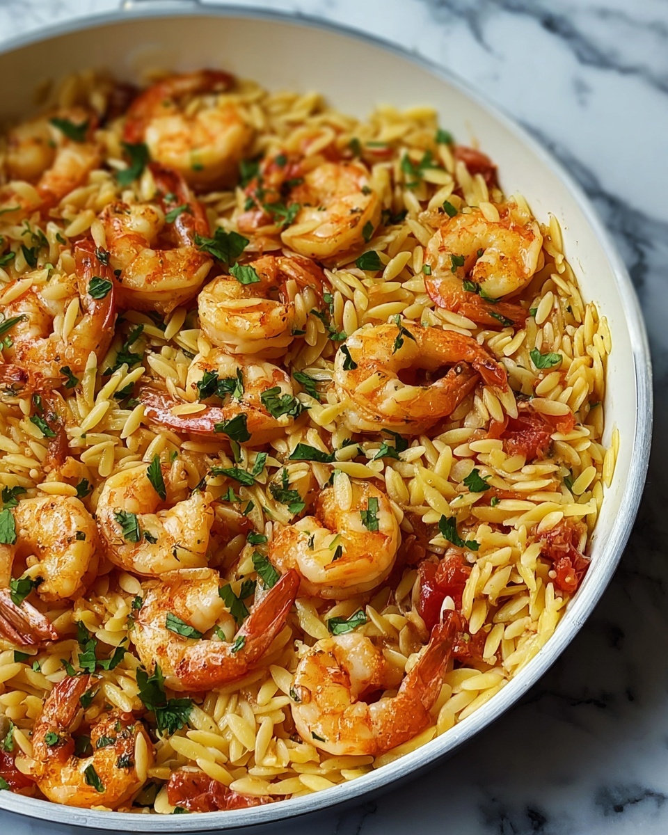 One-Pot Marry Me Shrimp and Orzo Recipe - Recipe Image