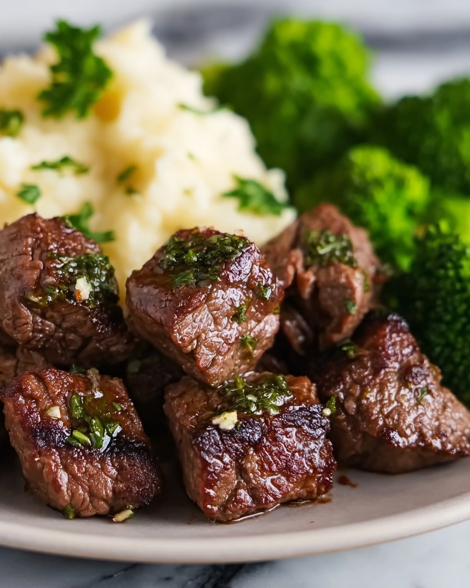 Air Fryer Steak Bites Recipe - Recipe Image
