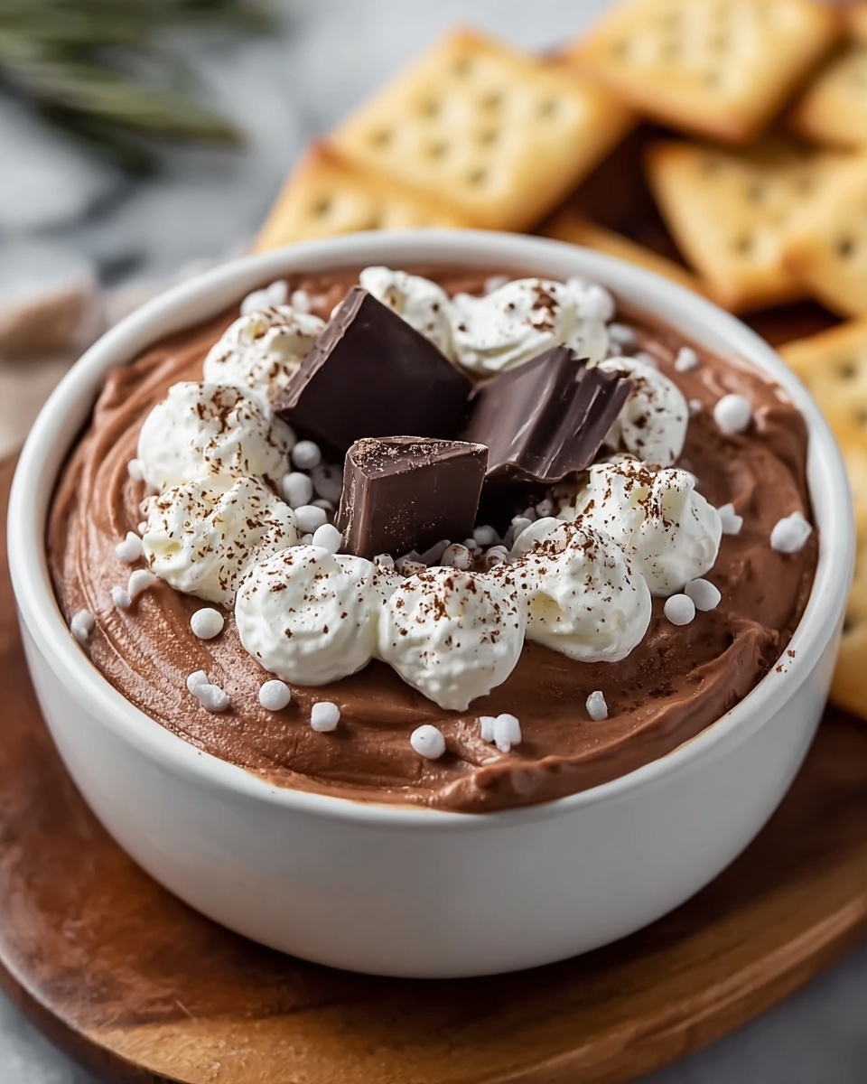 Hot Cocoa Dip Recipe - Recipe Image