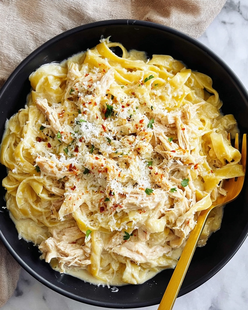 Slow Cooker Garlic Parmesan Chicken Recipe - Recipe Image