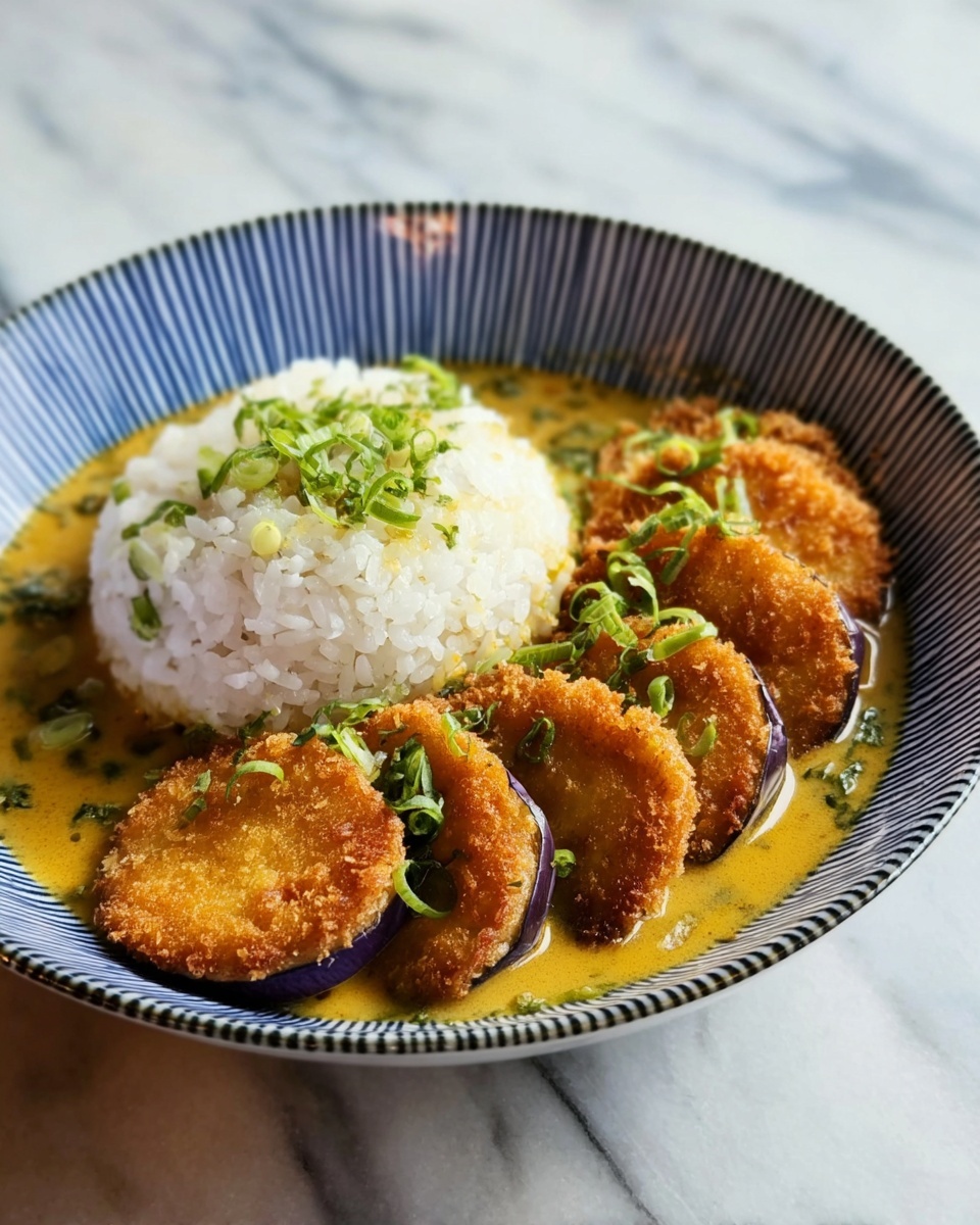 Sweet Potato & Aubergine Katsu Curry Recipe - Recipe Image