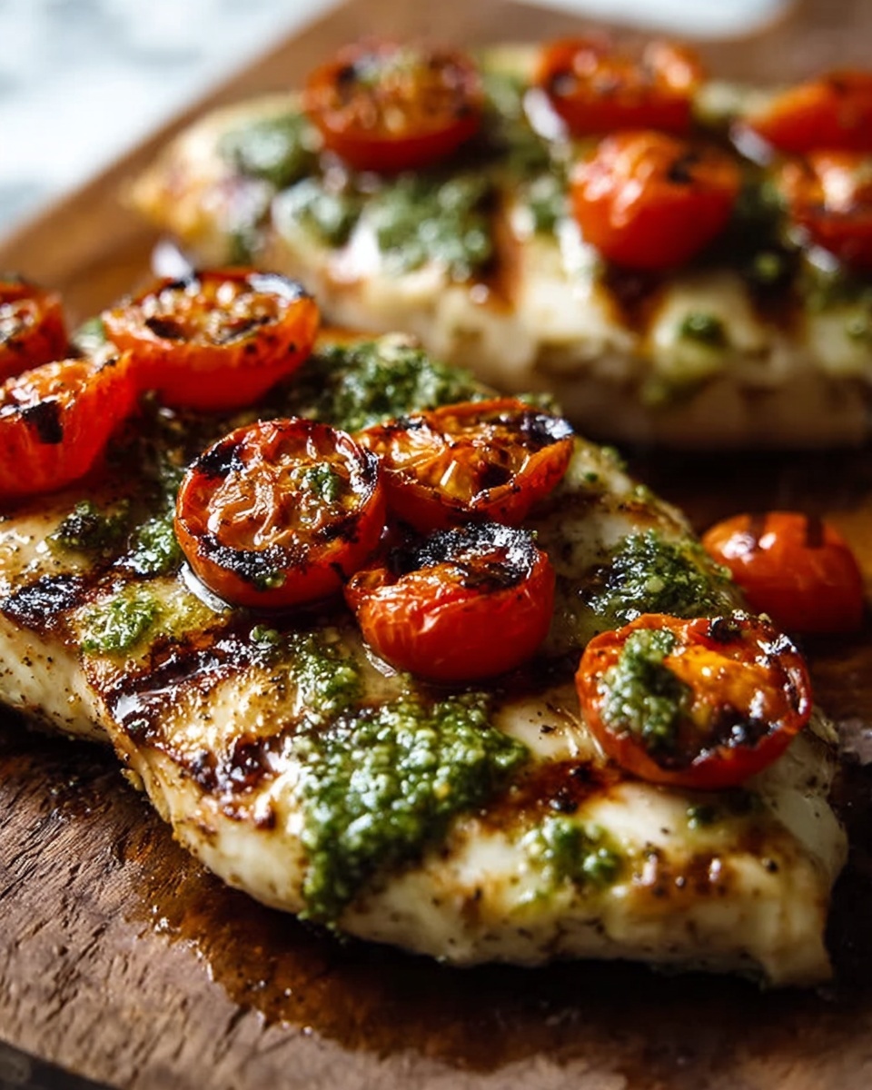 Grilled Chicken Margherita Recipe - Recipe Image