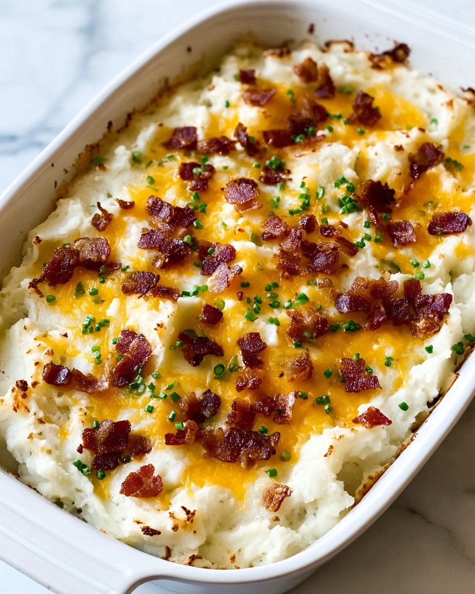 Loaded Cauliflower Casserole Recipe - Recipe Image