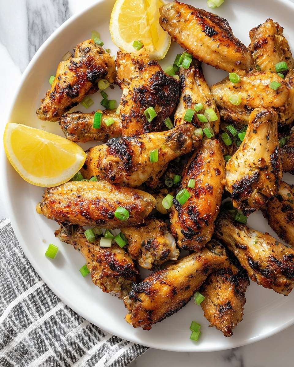 Lemon Pepper Wings Recipe - Recipe Image