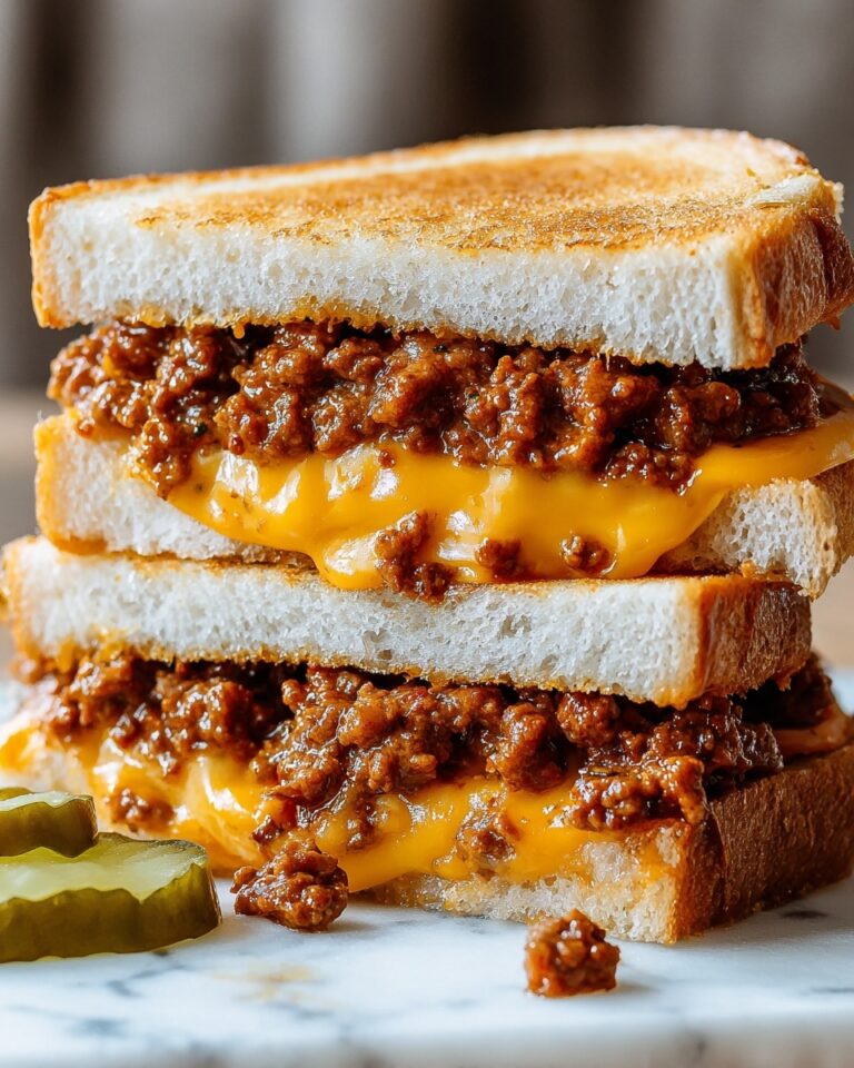 Grilled Cheese Sloppy Joes Recipe