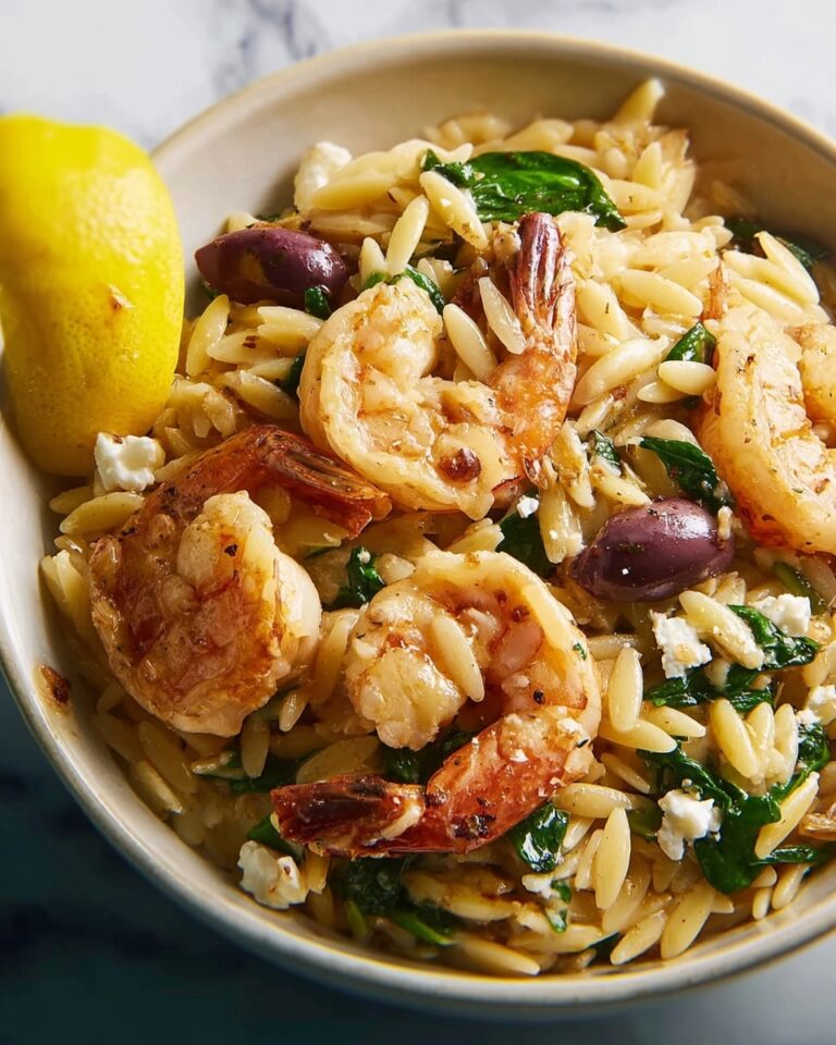 Lemon Shrimp Orzo Recipe