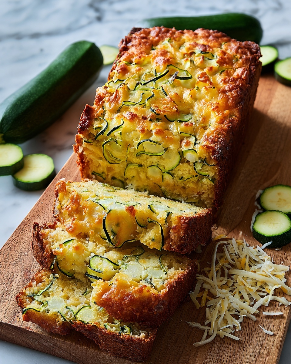 Zucchini Cheese Bread Recipe - Recipe Image