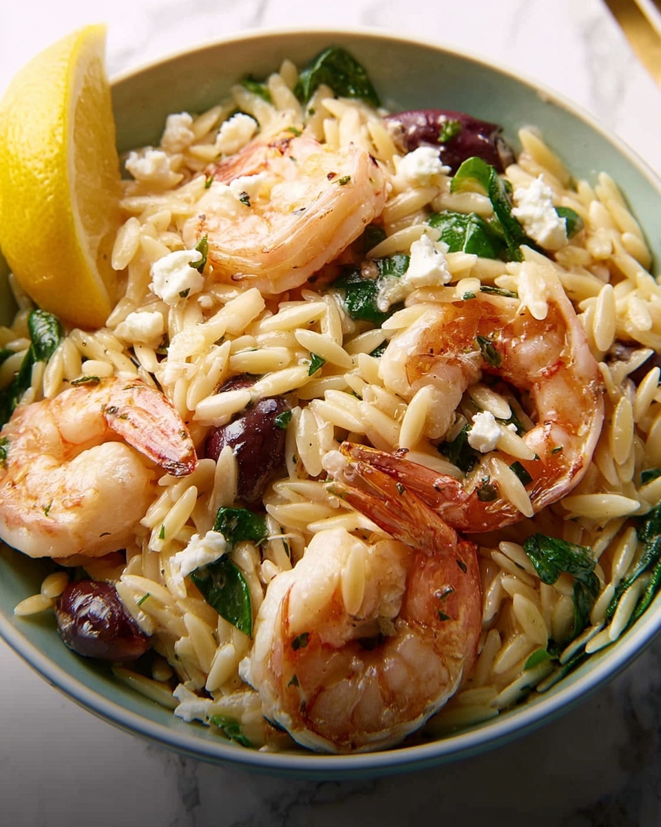 Lemon Shrimp Orzo Recipe - Recipe Image