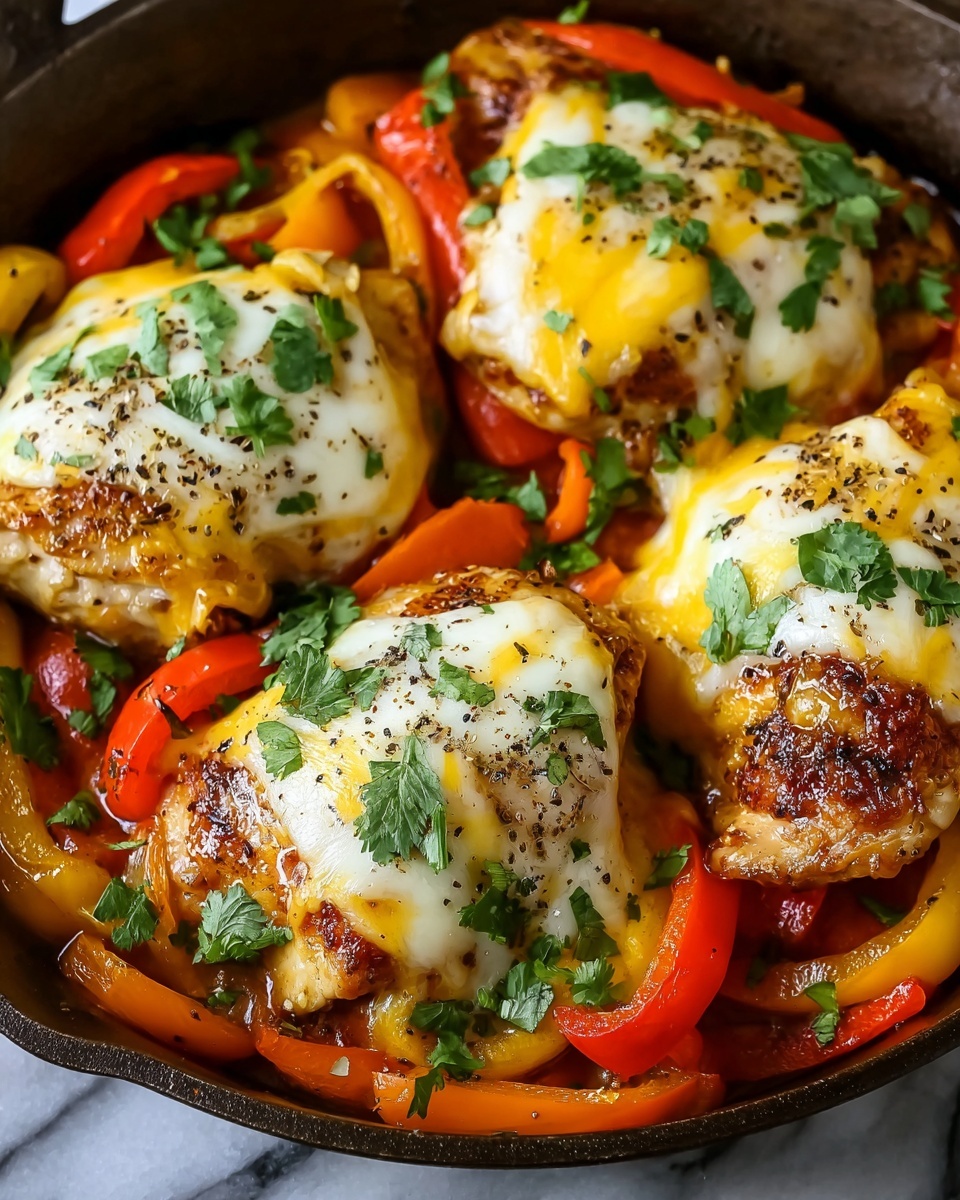 Fajita Chicken Casserole Recipe - Recipe Image