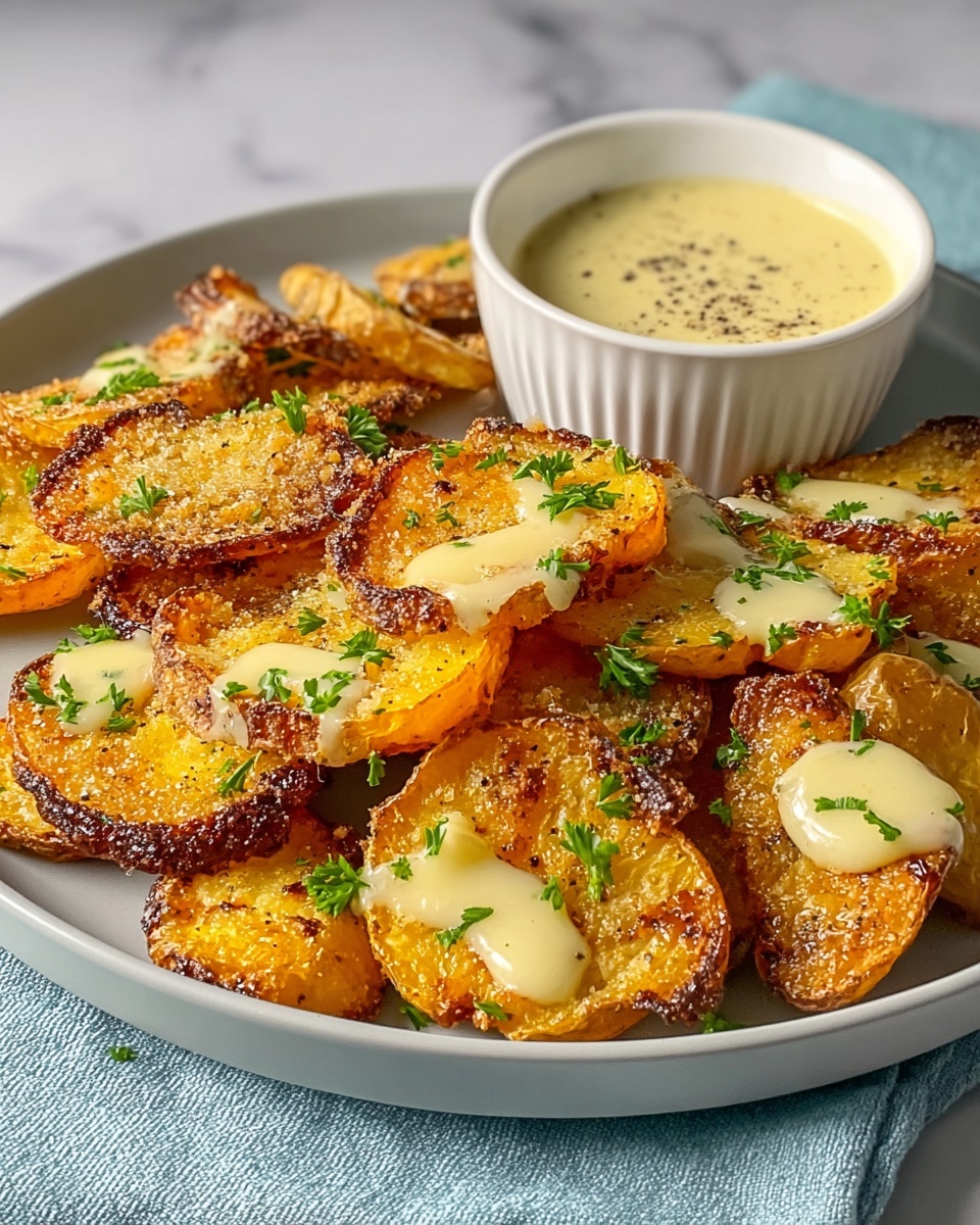 Smashed Roasted Carrots with Garlic and Herbs Recipe - Recipe Image