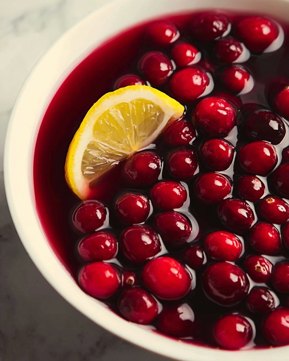 Lemon-Kissed Cranberries Recipe - Recipe Image